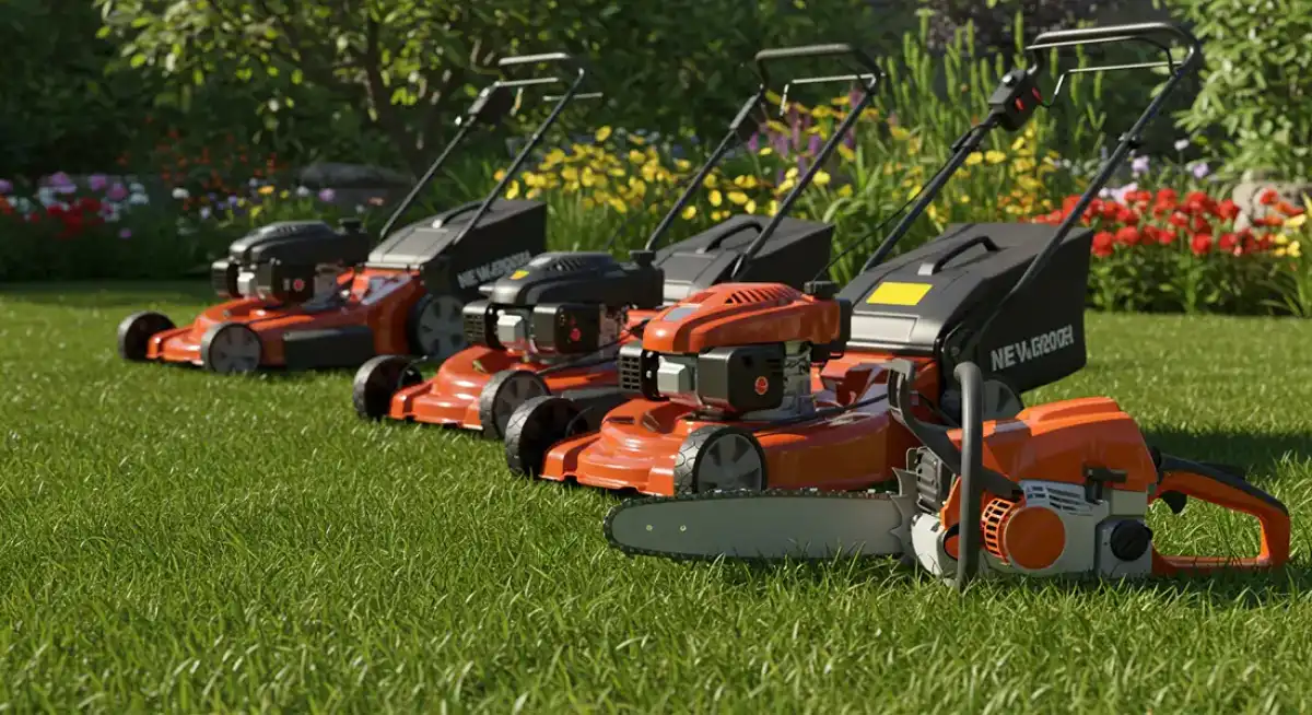 Choosing the right garden machinery