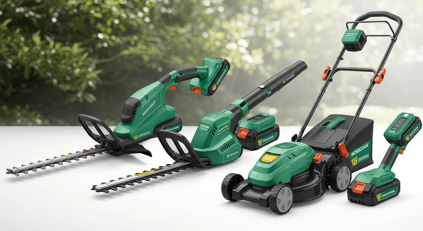 Battery-Powered Hedge Trimmer