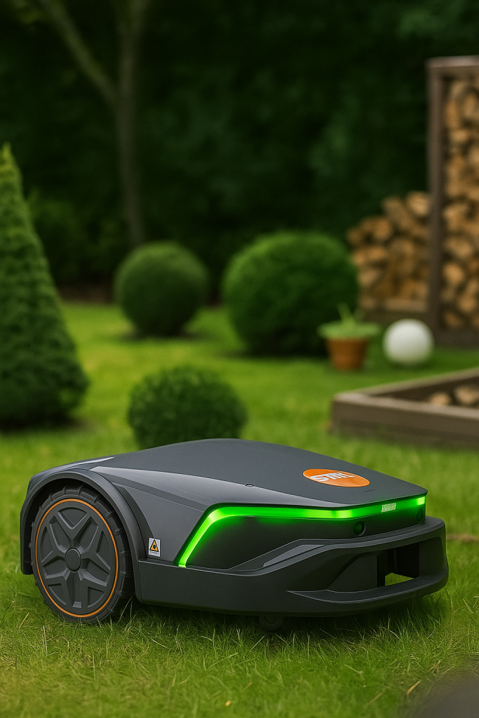 Robotic Lawnmowers in Ireland Navigate in Small Gardens