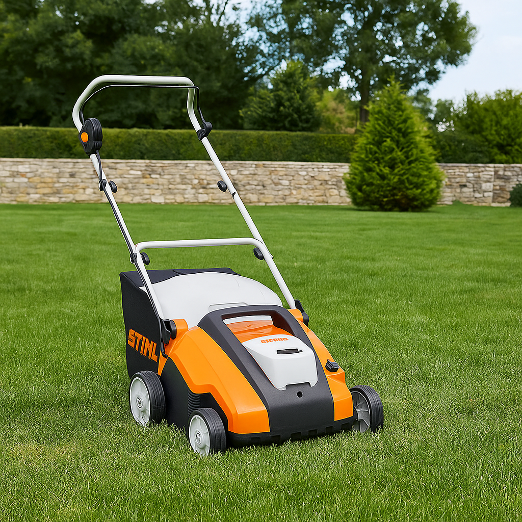 battery powered scarifier in Ireland.