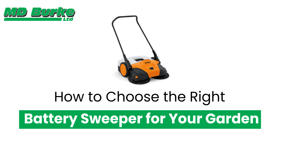 How to Choose the Right Battery Sweeper for Your Garden