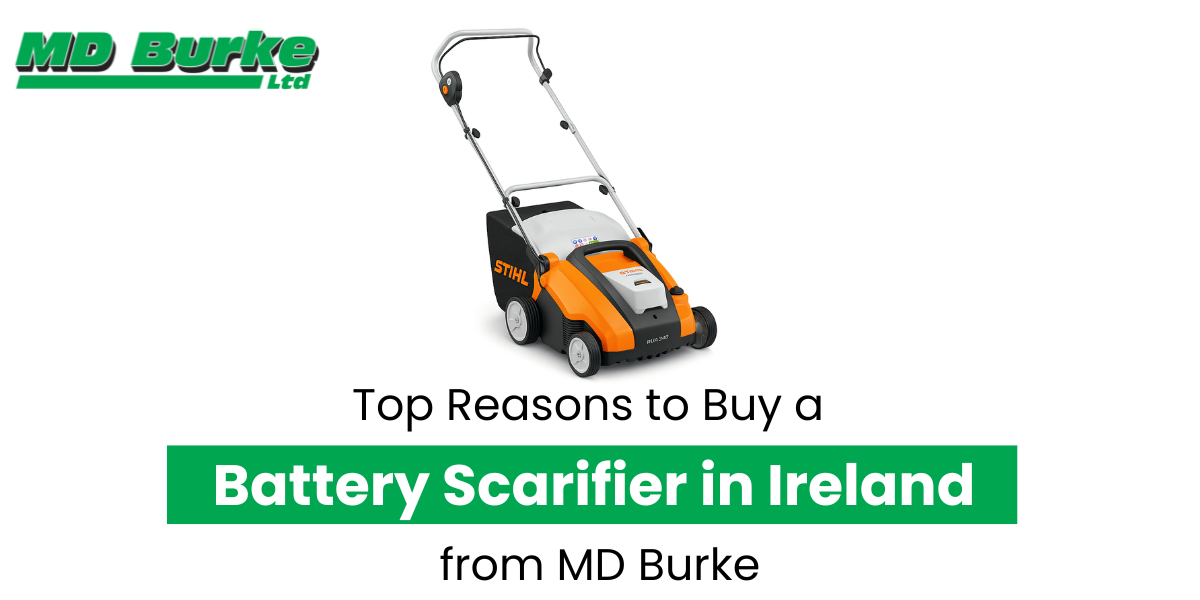 battery powered scarifier in ireland