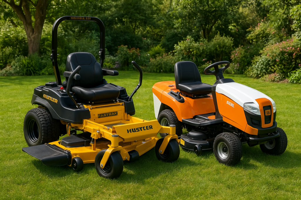Zero Turn vs. Ride-On Lawnmowers