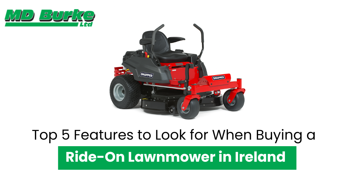 Ride-On Lawnmowers in Ireland