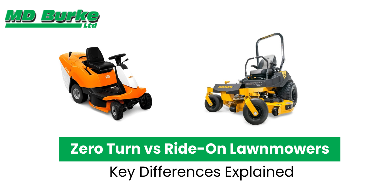 Zero Turn vs. Ride-On Lawnmowers