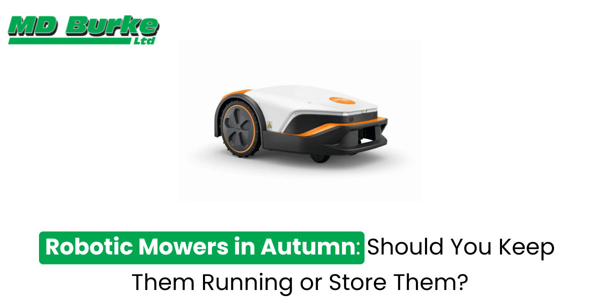 Robotic Mowers in Autumn: Should You Keep Them Running