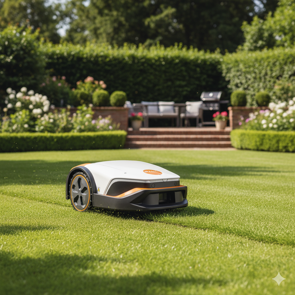 Robotic Mowers in Autumn Should You Keep Them Running or Store Them